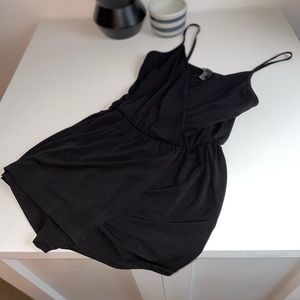 Forever 21 Black Romper with Skort